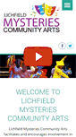 Mobile Screenshot of lichfieldmysteries.co.uk